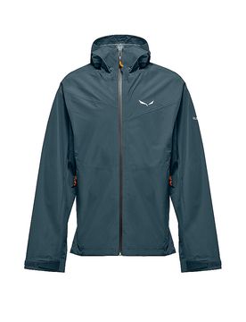 Herren Wanderjacke Puez Aqua 4 2.5L Powertex Hoodie petrol S M