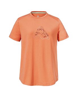 SCHÖFFEL Damen Funktionsshirt Haberspitz L orange 38 W