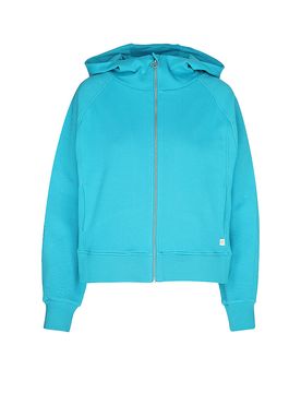 Damen Yoga Sweatjacke Jaquard Gati Nava türkis L W