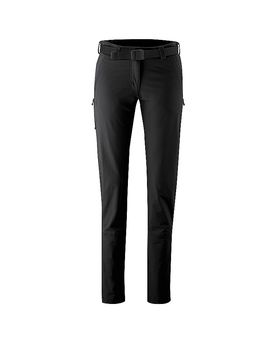 Pantalones de senderismo Lana Slim para mujer negro 48