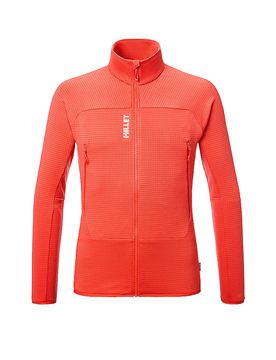 Chaqueta polar para hombre FUSION GRID Polartec rojo L