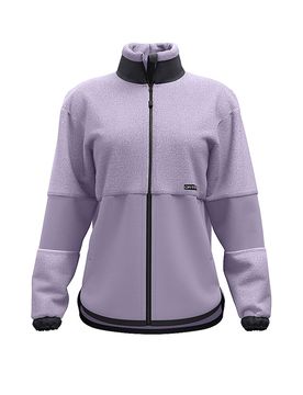 Chaqueta polar Teddy para mujer morado XL
