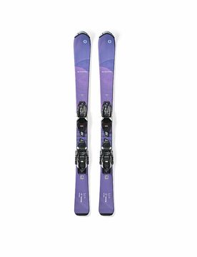 Set de esquí juvenil Pearl JR + FDT JR 7 morado 130