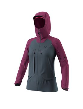 Chaqueta de esquí de travesía para mujer Tigard 3L Stretch baya XS