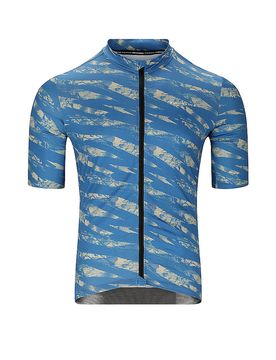 Maillot de ciclismo Yaris para hombre azul XL