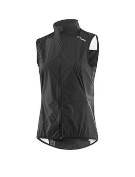 Löffler Chaleco de ciclismo para mujer WPM Pocket negro 40