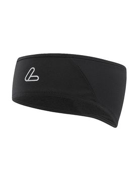 Löffler Stirnband Airblocc Flaps Windstopper negro