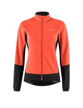 Löffler Chaqueta de ciclismo de invierno para mujer Alpha Airblocc Light coral 38