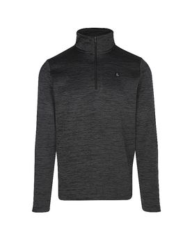 Camiseta interior con cremallera Hammastunturi para hombre negro XXL