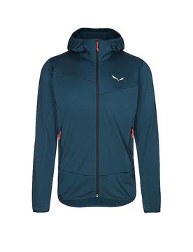 Chaqueta polar para hombre Puez Altavia PL con capucha azul oscuro XXL