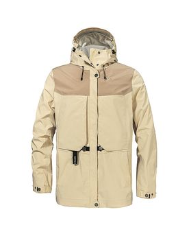 Chaqueta de senderismo para mujer Style Maghera 2L con capucha beige 36