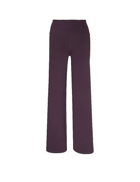 Pantalón de yoga Calana para mujer rojo oscuro XS