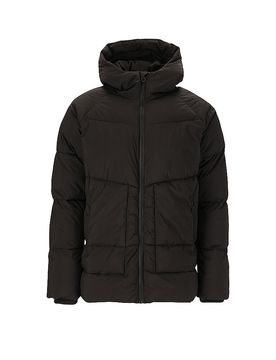 Chaqueta de tiempo libre para hombre Mackey Puffer Hoodie negro M