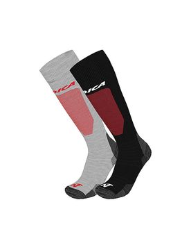 Chaussettes de ski Allmountain Uni 2.0 gris 42-44