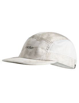 Casquette de running Performance Light Print crème