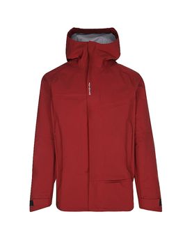 Veste Seceda 3L à capuche rouge foncé XL