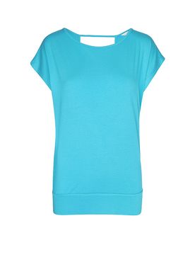 T-shirt de yoga Jangamas turquoise XS