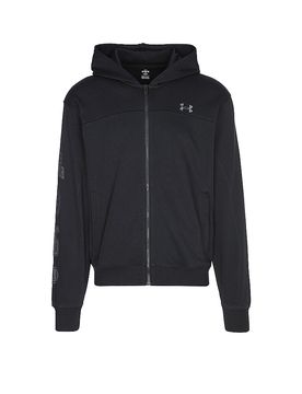 Veste à capuche UA Rival Graphic FZ noir L