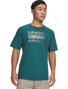 T-shirt UA Team Issue vert foncé M