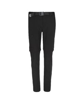 Pantaloni da trekking convertibili da donna Inara Slim Zip nero 36 (kurz)