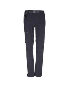 Pantaloni da trekking ZippOff da donna Nata blu 48 (kurz)