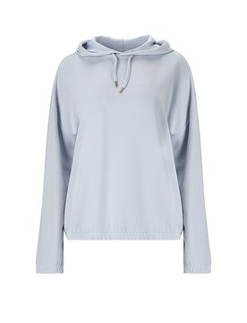 Felpa con cappuccio da fitness da donna Namier azzurro 38