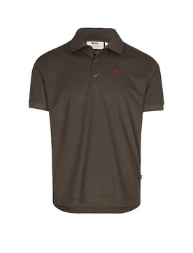Polo funzionale da uomo Crowley Pique marrone L