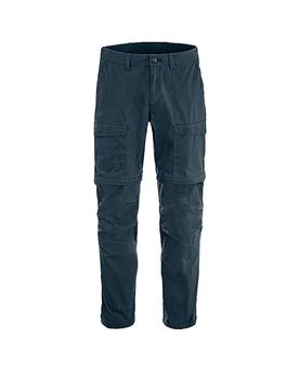 Pantaloni da trekking da uomo Abisko Hybrid ZipOff blu 52