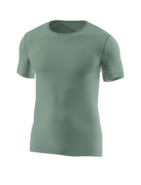 Löffler Maglietta intima da uomo Merino Light oliva 56