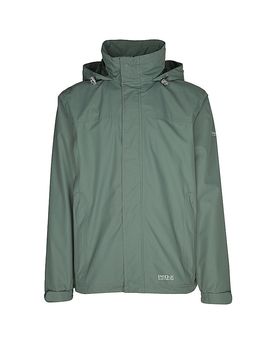 Giacca antipioggia da uomo Meran verde scuro XXXL