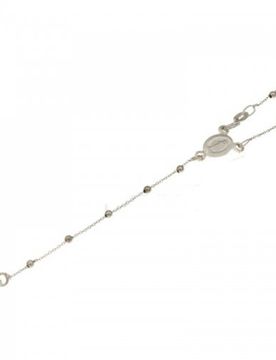 Collana Rosario Oro Bianco Madonna Miracolosa 803321710900