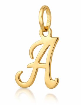 Ciondolo Lettera Iniziale Nome Oro Giallo 803321726501
