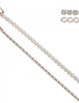 Bracciale tennis unisex in oro bianco 803321712616