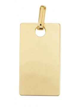 Ciondolo medaglia personalizzabile Oro giallo 803321731702