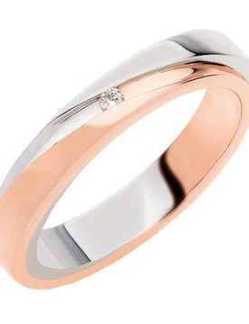 Fede Nuziale Collezione Siamo due Anime 2251DBR