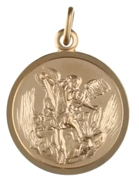 Medaglia San Michele Arcangelo Oro Giallo GL-G21702407