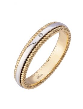 Fede Nuziale Collezione Una Scelta d'Amore 3311DBG