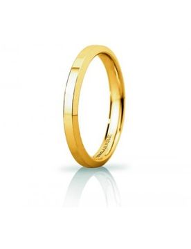 Fede Nuziale Hydra Slim Oro Giallo Brillanti Promesse