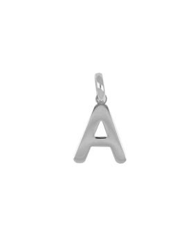 Ciondolo Iniziale Personalizzabile Oro Bianco GL-G21739446