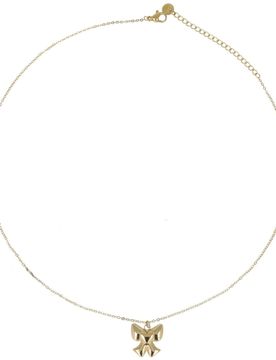 Collana Fiocco Acciaio PVD Oro GLBJKJ6058G