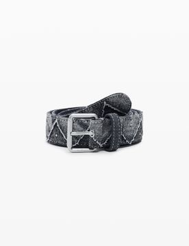 Ceinture en denim à zigzag BLUE 95 female