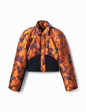 Bomber court Maitrepierre ORANGE S female