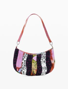 Bolso mediano diseñado por M. C. Lacroix, Mujer, Algodon, Rojo, U