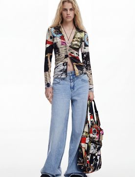 T-shirt conçue par Mr. Christian Lacroix BLACK M female