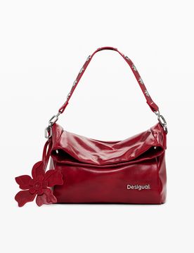 Sac à rabat brillant RED U female