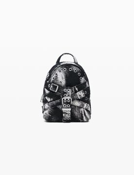 Mochila pequeña hebillas, Mujer, U