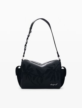 Sac moyen broderies charms BLACK U female