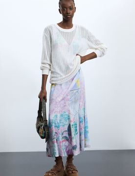 Robe Imprimée 2 en 1 MATERIAL FINISHES XS female