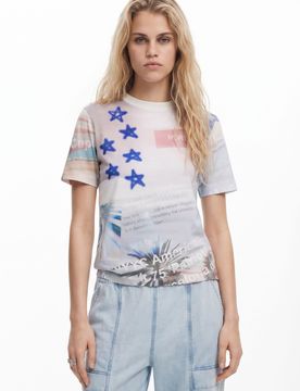 T-shirt imprimé American Magic WHITE M female