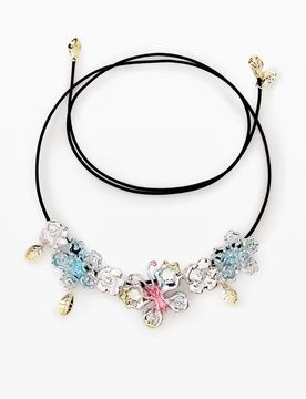 Pendentif fleurs zalio BLACK U female
